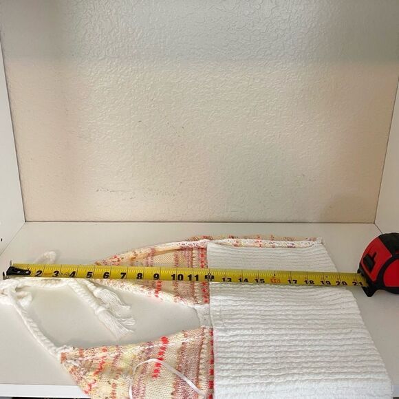 NWT Wendy Wurtzburger/ Marcella Volini Anthropologie Crochet Halter Top L - Picture 11 of 11